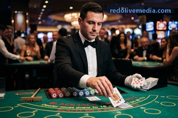Không gian sảnh Casino phong cách Monaco tại LX88